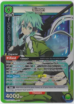 Sinon - UE07BT/SAO-1-091 - Union Arena - Sword Art Online - SR - NM - Image 1
