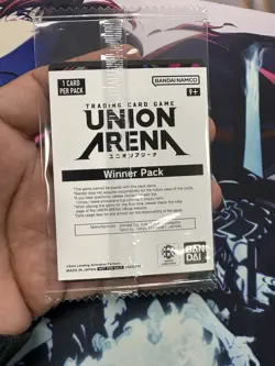 Union Arena Solo Leveling Sung Jinwoo Winner Foil Alt Art UEPR/SLG-1-019 Sealed - Image 2