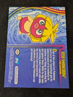 Pokemon Topps Smoochum Non Holo TV Animation Edition Card #238 - Image 2