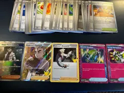 66 Pokemon TCG Trainer Cards Lot – 14 Holos – All Near Mint – Deck Building Bulk - Image 1