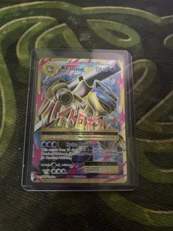 Pokemon TCG M Blastoise EX Full Art Holo Ultra Rare Card 102/108 Evolutions MINT - Image 1