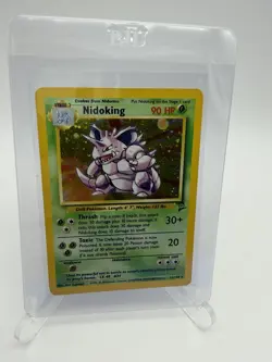 Nidoking 11/102 Base Set 2 HOLO Pokemon Card WOTC 1999 Unlimited - Image 1