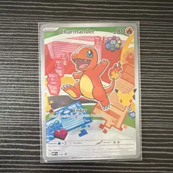 Nintendo Charmander Pokemon TCG Basic Card 80 HP Mega Evolution Promo #038 2026 - Image 1