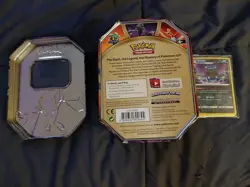 EMPTY Necrozma tin, 10 Reverse-Holo pokemon cards & 1 BONUS rare card! - Image 4