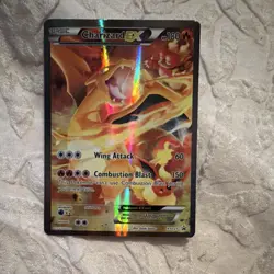 Pokemon Charizard EX Promo Holo XY121 XY Basic 180 HP English TCG Card - Image 2
