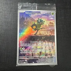 Teal Mask Ogerpon 123 Sv: Scarlet & Violet Promo Cards Holo SEALED - Image 1