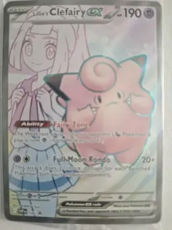 Lillie's Clefairy ex 195 Sv: Scarlet & Violet Promo Cards Holo - Image 1