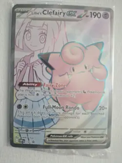 Lillie's Clefairy ex 195 Sv: Scarlet & Violet Promo Cards Holo - Image 2