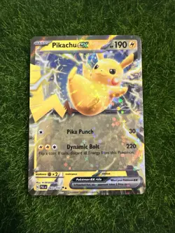 Pokemon Card - Pikachu Ex - 063/193 - Paldea Evolved TCG - Image 1