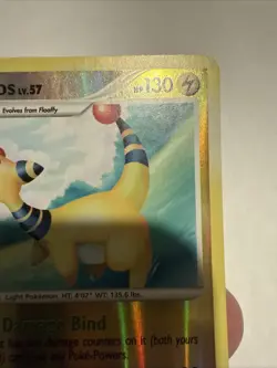 Ampharos 1/127 Platinum Reverse Holo RH Rare Pokemon TCG Card - Image 5