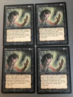 Legends MTG Transmutation X4 Magic common - Image 1