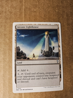 MTG - Arcane Lighthouse (White Border) - Mystery Booster 2 (MB2) NM/M Condition - Image 1