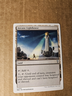 MTG - Arcane Lighthouse (White Border) - Mystery Booster 2 (MB2) NM/M Condition - Image 2