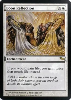 Boon Reflection (#5) - Shadowmoor - Magic: The Gathering Rare - LP - Normal - Image 1