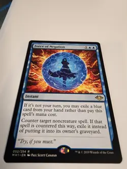 MTG Force of Negation NM Modern Horizons 1 MH1 - Image 3