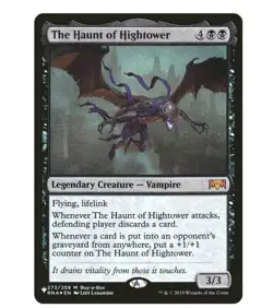 1x MTG The Haunt of Hightower - RNA LIST Mythic! NM Mint! - Image 1