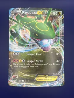 Rayquaza EX 60/108 Roaring Skies Pokemon TCG - LP/MP - Image 1