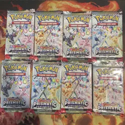 Prismatic Evolutions Booster Pack Pokemon English Factory Sealed - Image 1