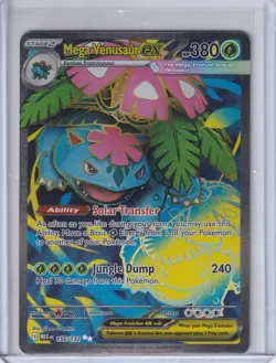 2025 Pokemon Mega Evolution Venusaur ex Ultra Rare #155/132 NM - Image 1