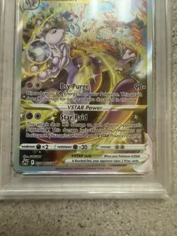 2023 Pokemon SWSH Crown Zenith Mewtwo VSTAR Galarian Gallery #GG44/GG70 PSA 9 - Image 3