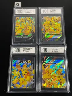 Pikachu V-union Promo 109/S-P - 112/S-P Combination Set - Pokemon-Pyxis 10 - Image 1
