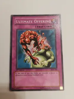 YuGiOh! Ultimate Offering SDK-050 First Edition - Image 1