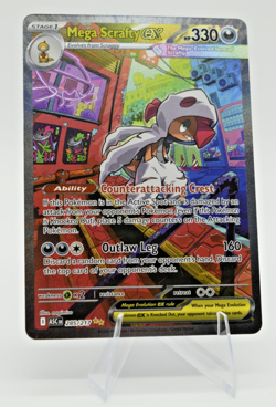 Pokemon TCG Ascended Heroes Mega Scrafty ex 285/217 Special Illustration Rare - Image 1