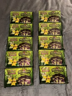 10x Pokemon Trick Or Treat Booster Bundles 2023 - Image 1