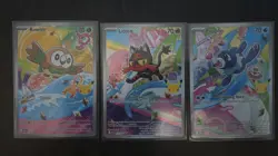 2026 POKEMON TCG 30TH ANNIVERSARY FIRST PARTNER SERIES 1 LITTEN ROWLET POPPLIO - Image 1