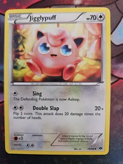Jigglypuff - Regular - Next Destinies 78/99 - Lightly Played - Pokemon TCG - Image 1