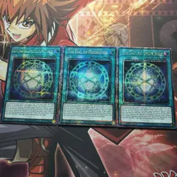 Yugioh! Playset 3x The Seal of Orichalcos QCSR - MP24-EN015 1st Edition English - Image 1
