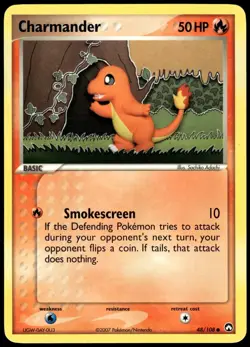 Charmander 48/108 Common Power Keepers Pokemon LP - Image 1