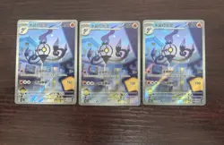 2025 Pokemon TCG S-Chinese Gem Pack Vol.3 CBB3C 11 07/07 Chandelure Lot*3 TB44 - Image 2