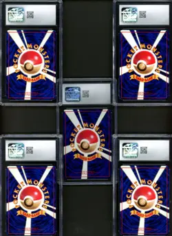 Lot of (5) Pokemon Japanese Vending Series 3 CGC 10 GRADED LOT - Image 4