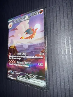 Pokemon Charizard ex SIR 199/165 Scarlet & Violet 151 Special Illustration Rare - Image 2