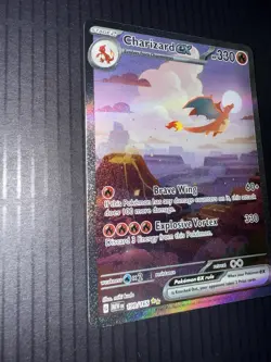 Pokemon Charizard ex SIR 199/165 Scarlet & Violet 151 Special Illustration Rare - Image 3