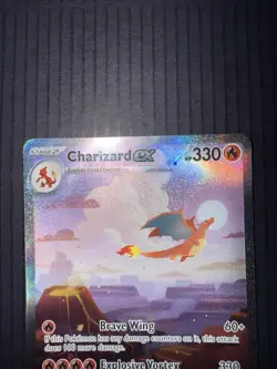 Pokemon Charizard ex SIR 199/165 Scarlet & Violet 151 Special Illustration Rare - Image 4