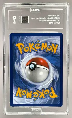 Charizard ex 2024 Pokemon Paldean Fates #054/091 TAG 9 - Image 2