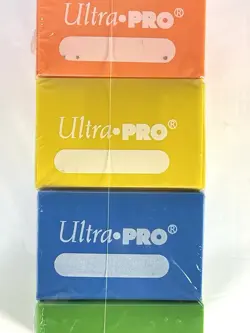 Ultra Pro Set Of 6 Multi Color Deck Boxes Magic Pokemon YuGiOh Card Storage Box - Image 4