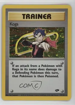Koga Holo Pokemon Gym Challenge #19 2000 - Image 1