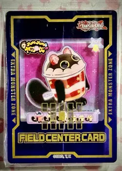 Yugioh TCG Cupsy Yummy 2025 Justice Hunters Field Center Card SEALED - Image 1