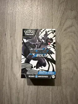 Pokemon TCG Scarlet & Violet Black Bolt SV10.5 Booster Bundle NEW Factory Sealed - Image 1