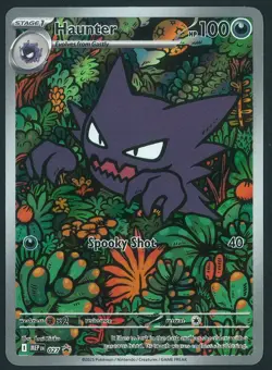 Haunter MEP 027 Illustration Rare Pokemon Mega Gengar Deck Promo Near Mint #3 - Image 1