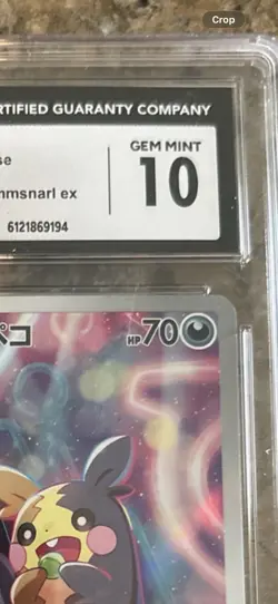 💎 CGC 10 GEM MINT 💎 MARNIE’S MORPEKO 020/019 Japanese Pokemon ex Starter Sets - Image 3