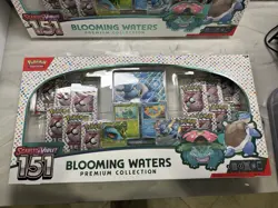 Pokemon TCG 151 Blooming Waters Premium Collection Boxes SEALED NEW — LOT OF 2— - Image 4