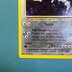 Pokemon Vintage Steelix Neo Genesis Holo Rare Unlimited 15/111 WotC 2000 Swirl - Image 5