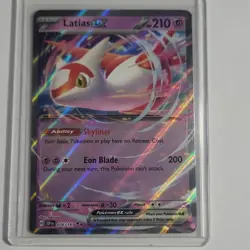 Pokemon Latias ex 076/191 Sv08 Surging Sparks Double Rare Holo EN Basic - Image 1