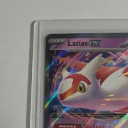 Pokemon Latias ex 076/191 Sv08 Surging Sparks Double Rare Holo EN Basic - Image 3