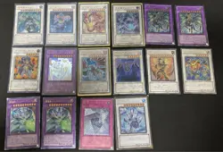 Yugioh TCG Japanese Holo Rare & Ultimate Rare 16 Cards Collection Bundle EX/LP - Image 1