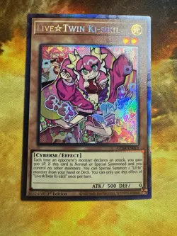 Yugioh! Live Twin Ki-sikil - GEIM-EN013 - Collector's Rare - 1st Edition NM Mint - Image 3